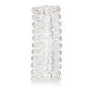 Ribbed Reversible Masturbation Stroker Clear Sex Toy Product Image 1