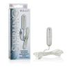 Sterling Collection Silver Slim Line Bullet With Plug In Jack Sex Toy Product Image 4