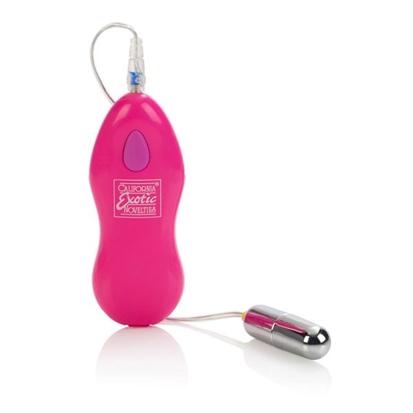 Ballistic Slimline Bullet With Versatile Plug In Jack 2 Speed Remote 2.2 Inch Pink Sex Toy Product