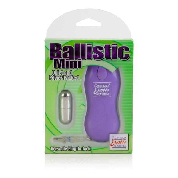 Ballistic Mini Bullet Vibrator Purple Sex Toy Product