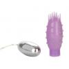 Silicone Slims Nubby Bullet Vibrator Purple  Sex Toy Product Image 2