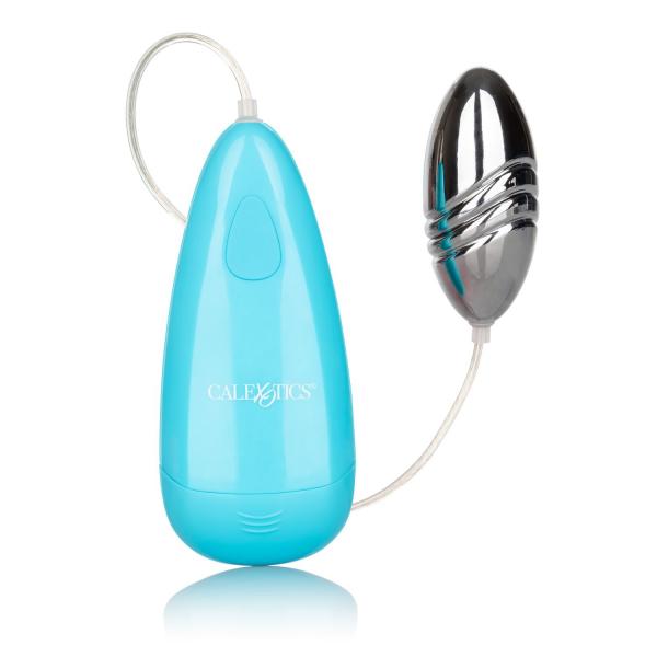 Classic Waterproof Gyrating Bullet Vibrator Blue Sex Toy Product