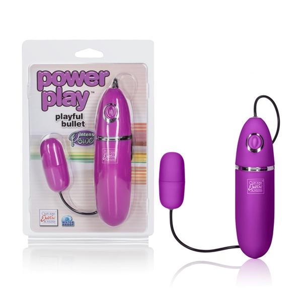 Playful Bullet Purple Vibrator Sex Toy Product
