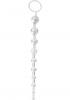 Extreme Pure Gold Platinum X 10 Beads 10.25 Inch White Sex Toy Product Image 1