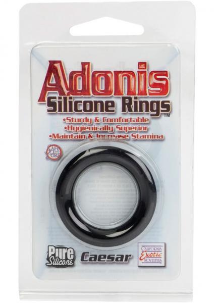Adonis Silicone Rings Ceasar Black Sex Toy Product