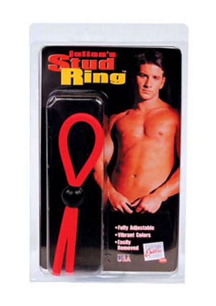 Julians Stud Ring Adjustable - Assorted Colors Sex Toy Product