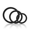 Tri-Rings Set Of 3 Black Rings Sex Toy Product Image 2