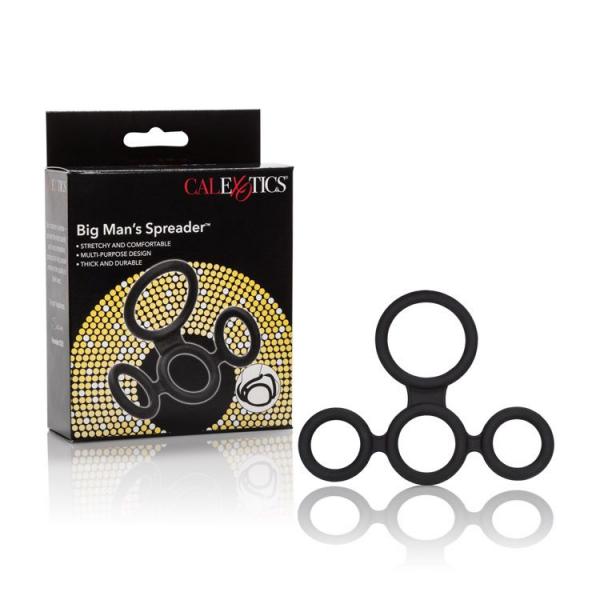 Big Man's Spreader Black Ring Sex Toy Product