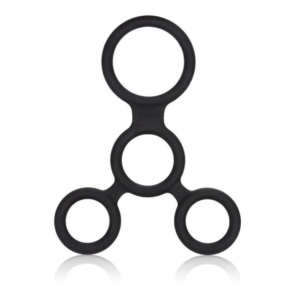 Full Erection Spreader Ring Black Sex Toy Product