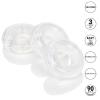 Set Of 3 Silicone Stacker Rings Clear Sex Toy Product Image 2