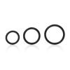 Silicone Support Rings Black 3 Pack Sex Toy Product Image 2