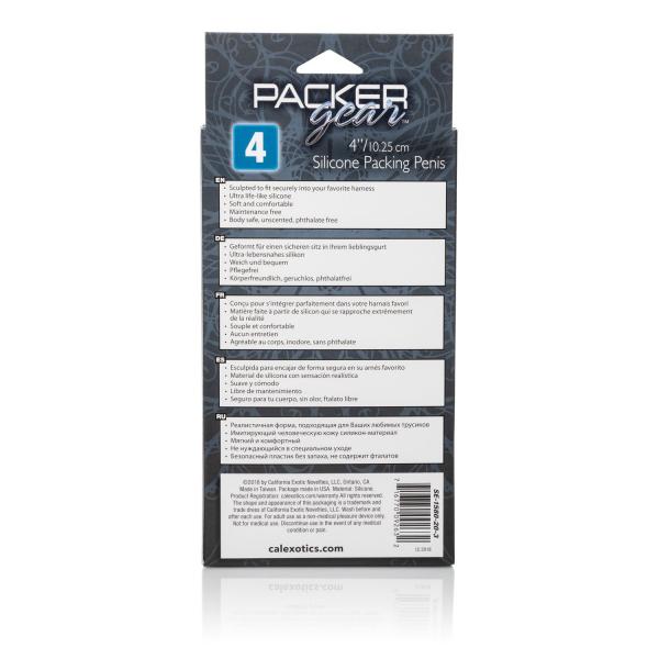 Packer Gear 4 inches Silicone Packing Penis Beige Sex Toy Product