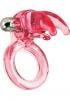 Triple Clit Flicker Cock Ring Red Sex Toy Product Image 1