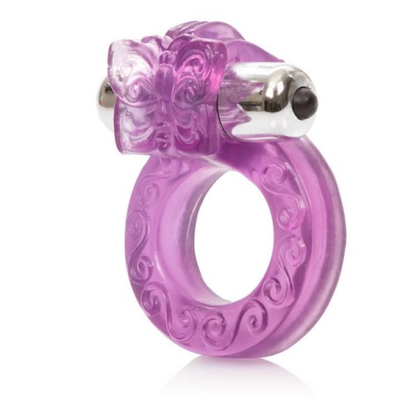Intimate Butterfly Ring Enhancer Purple Sex Toy Product