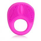 Silicone Intimacy Enhancer Vibrating Ring Purple Sex Toy Product