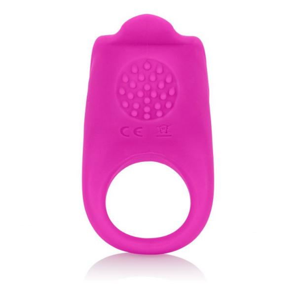 Teasing  Enhancer Ring Silicone Rechargeable Pink Sex Toy Product