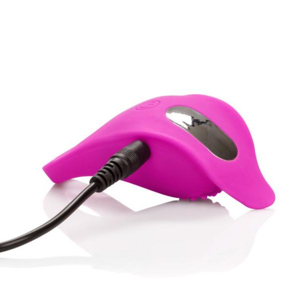 Teasing  Enhancer Ring Silicone Rechargeable Pink Sex Toy Product