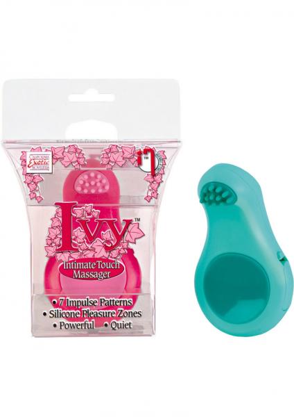 Ivy Intimate Touch Massager 7 Impulse Patterns Teal Sex Toy Product