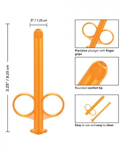 Lube Tube Orange 2 Pack Sex Toy Product