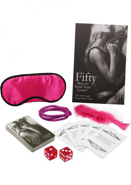 Fifty Ways To Tease Your Lover Tie And Tease Game Sex Toy Product