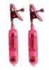 One Touch Micro Vibro Clamps Adjustable Pionk Sex Toy Product Image 1