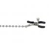 Nipple Clamps Silver Beaded Chain Sex Toy Product Image 4