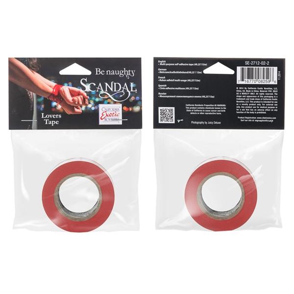 Scandal Lovers Tape Red Sex Toy Product