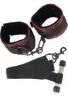 Scandal Over The Door Cuffs Black/Red Sex Toy Product