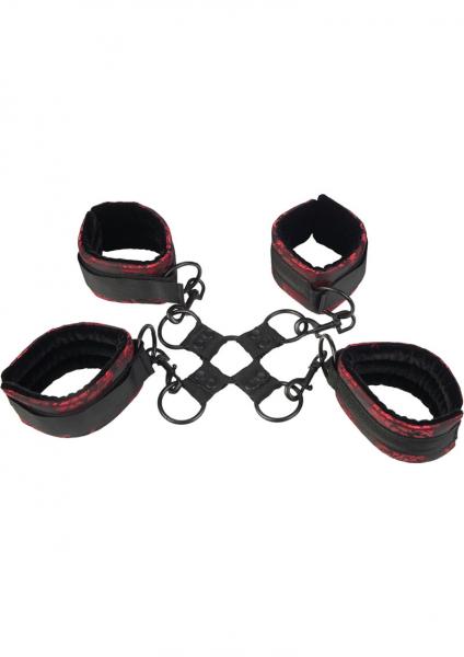 Scandal Hog Tie Black/Red Sex Toy Product