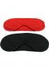 Pleasure Masks 2 Pack Universally Sized for Him and Her Red and Black Sex Toy Product Image 1