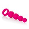 Coco Licious Silicone Booty Beads Pink 4.5 Inch Sex Toy Product Image 3