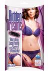 Hidden Dreams Vibrating Lace Panty with Secret Stimulator Purple Sex Toy Product
