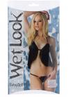 Wet Look Baby Doll Black Sex Toy Product