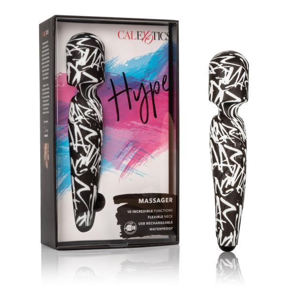 Hype Massager Body Massage Black White Sex Toy Product