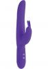 Posh 10 Function Dual Motor Bounding Bunny Silicone Vibrator Waterproof Purple Sex Toy Product Image 1