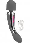 Embrace Rechargeable Silicone Body Wand - Gray Sex Toy Product
