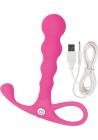 Embrace Beaded Silicone Anal Probe Waterproof Pink 3.75 Inch Sex Toy Product