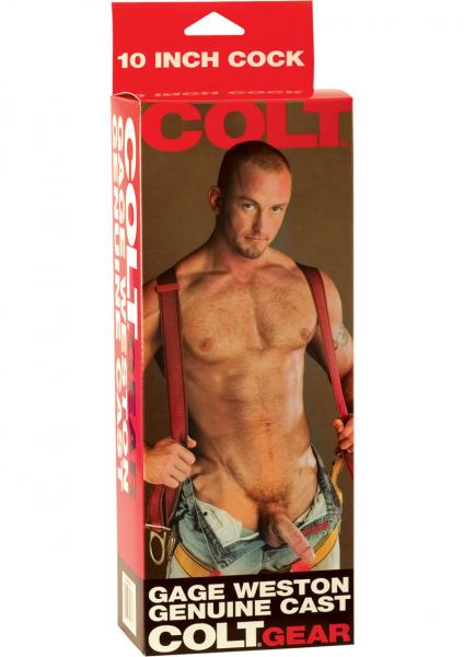 COLT COCK CAGE WESTON GENUINE CAST 8 INCH WITH SUCTION CUP Sex Toy Product