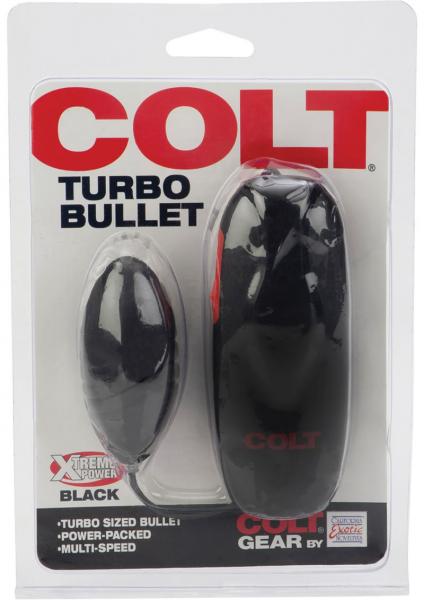Colt Turbo Bullet Vibrator Black Sex Toy Product
