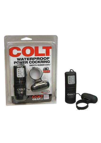 Colt Waterproof Power Cockring Black Sex Toy Product