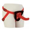 Red Rider Adjustable Strap On With 7 Inch Dong Sex Toy Product Image 1