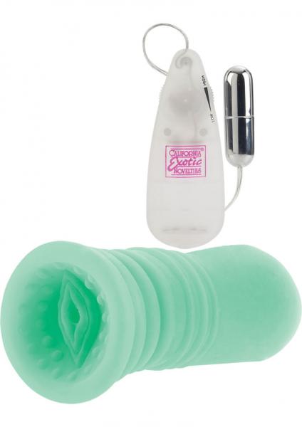 Sue Johanson Glow In The Dark Vibrating Super Head Honcho Masturbator Sex Toy Product