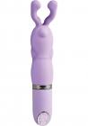 Dr Laura Berman Intimate Basics Neila Silicone Dual Massager Lavender 4 Inch Sex Toy Product