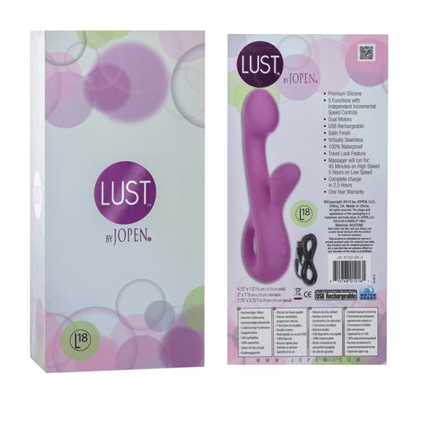 Lust L18 Purple Vibrator Sex Toy Product