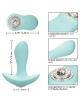 Jopen Pave Audrey Tapered Anal Stimulator Teal Sex Toy Product Image 2