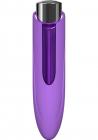 Nyx Mini Massager Waterproof With Silicone Sleeve - Purple Sex Toy Product