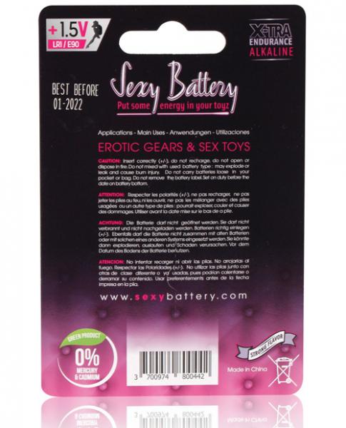 Sexy Battery LR1 Size N Single Pack Sex Toy Product
