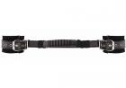 Ouch Adjustable Leather Handcuffs Black Sex Toy Product