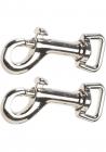 Bondo Hardware Swivel Clips 2 Per Pack Silver Sex Toy Product