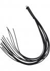 Leather Thong Whip 30 Inch - Black Sex Toy Product